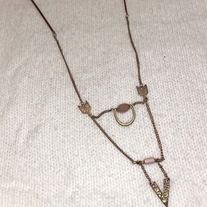 Leather necklace